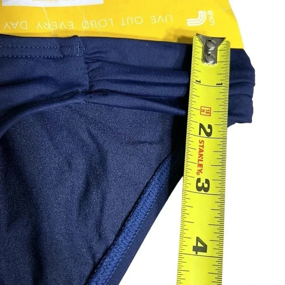 LOLE bottom bathing suit . Women medium. Pleats  , metal logo , NWT , older tags - Picture 6 of 10